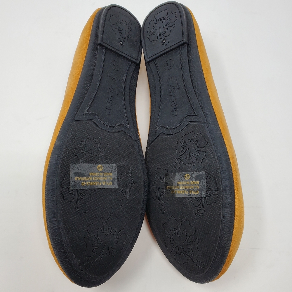 Forever Flexible-23 Tan Flats - Picture 8 of 8